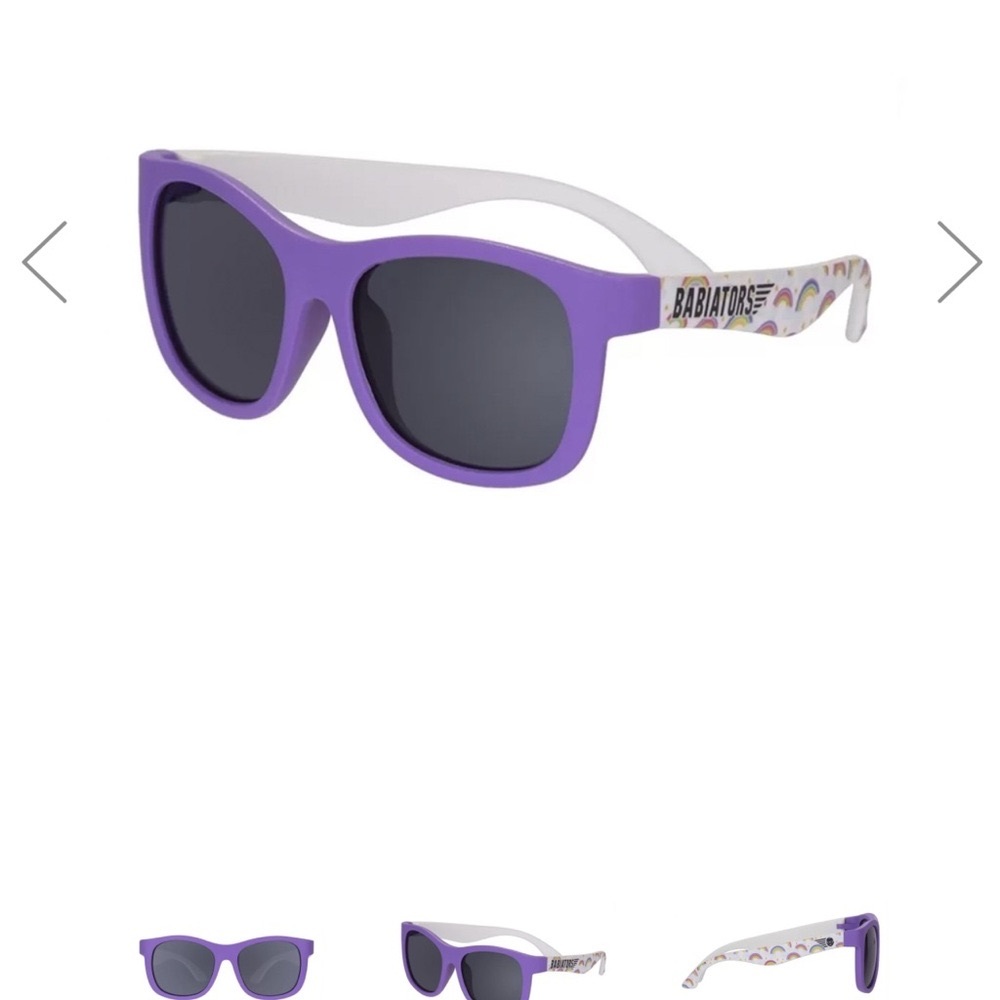 Babiators Kids Sunglasses with Rainbow Design